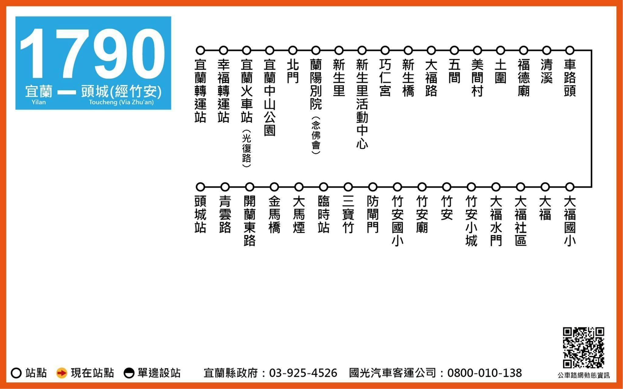 1790Route Map-宜蘭 Bus