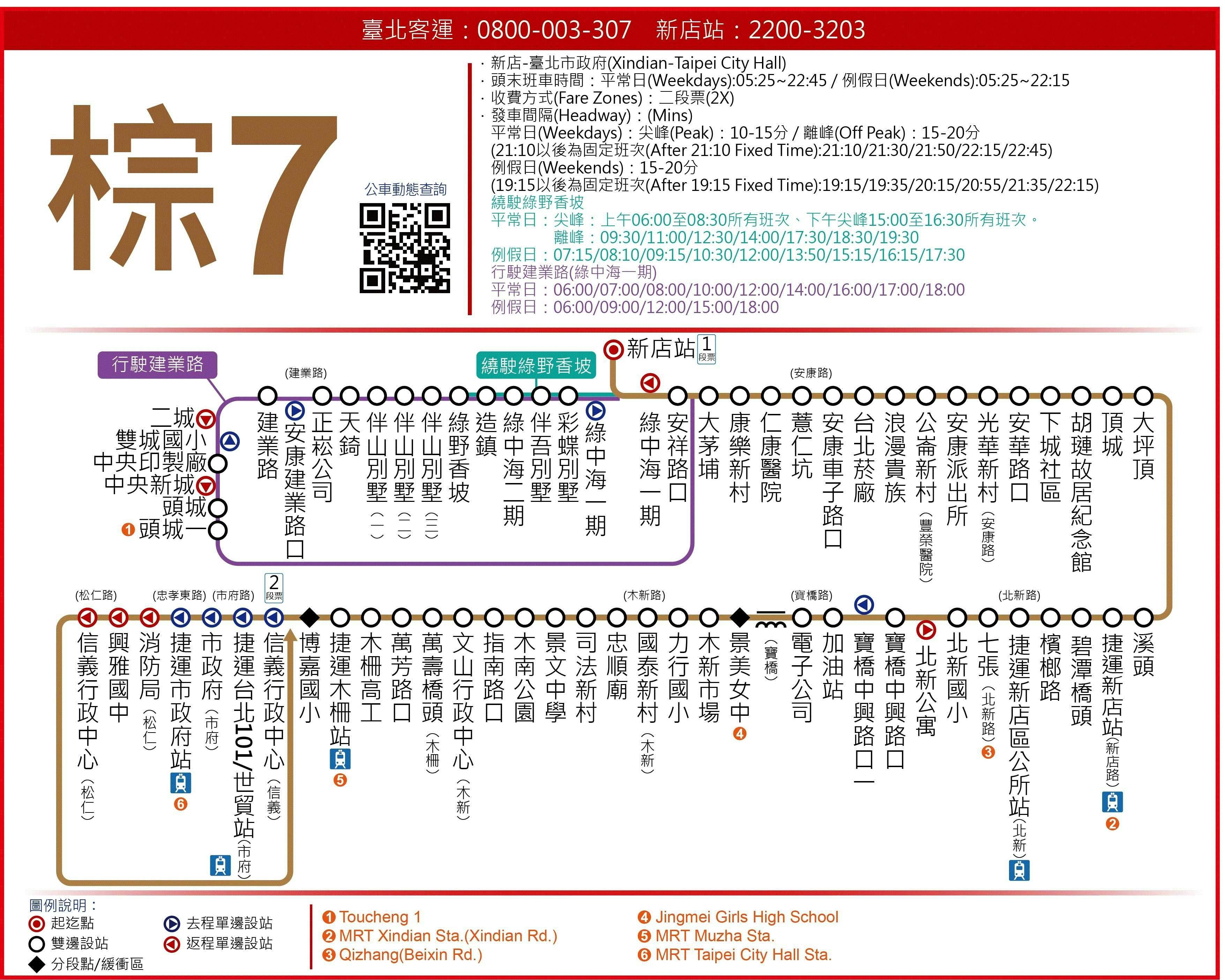 BR7-2Route Map-新北市 Bus