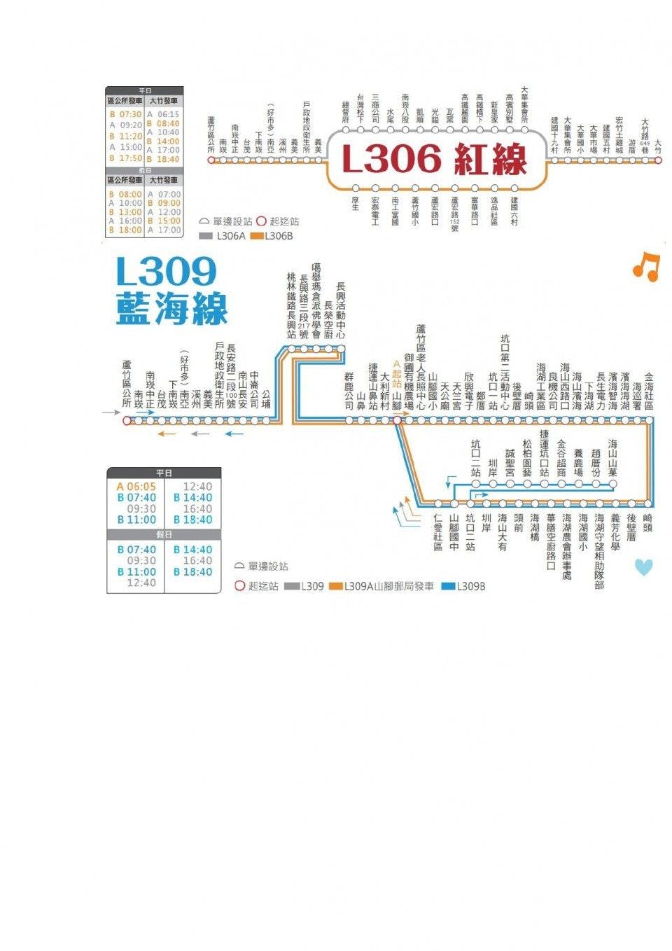 L309Route Map-桃園 Bus
