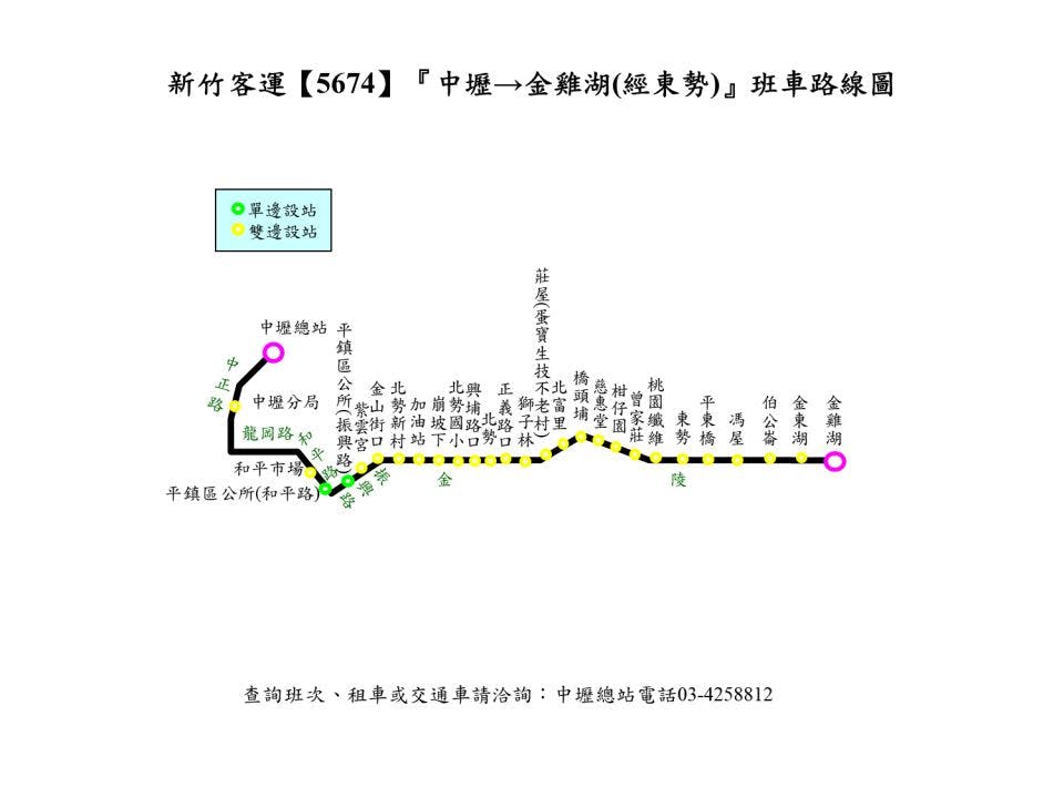 5674Route Map-桃園 Bus