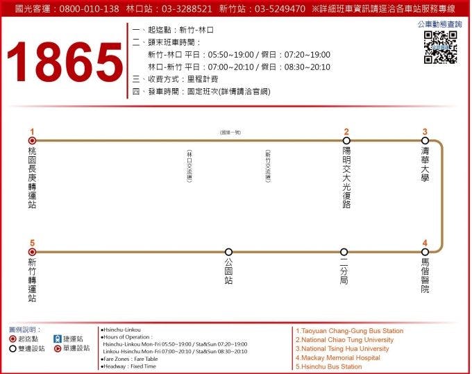 1865Route Map-Kuo-Kuang Bus