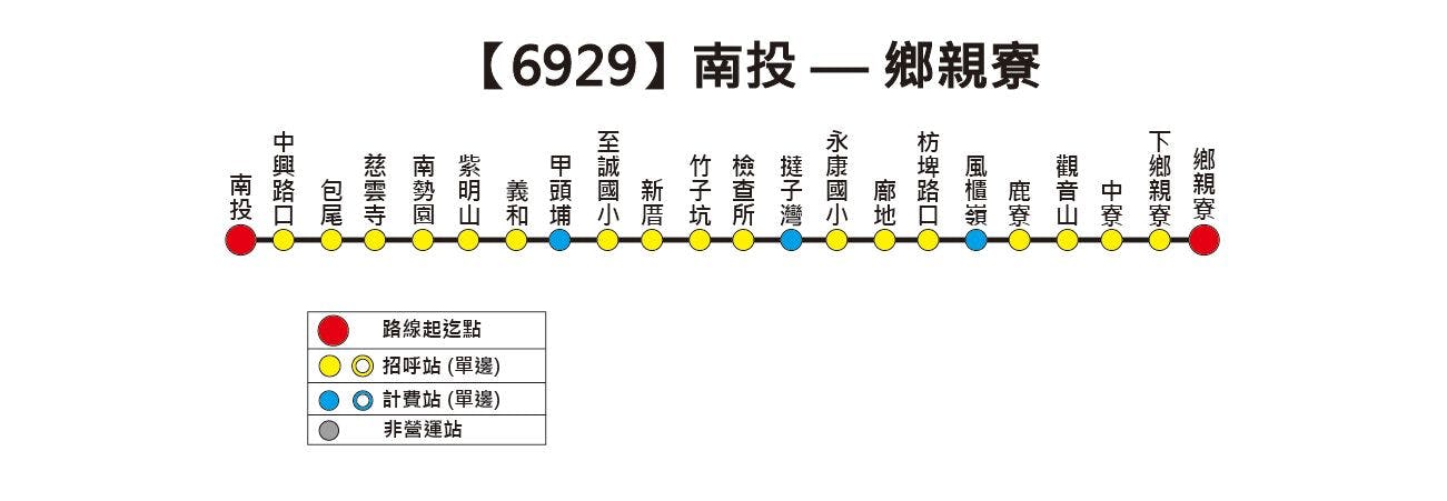 6929Route Map-Chang Hua Bus