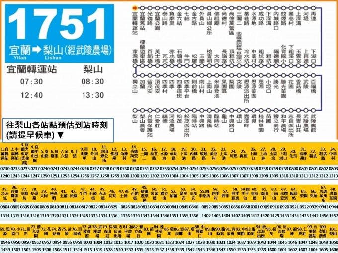 1751路線圖-國光客運